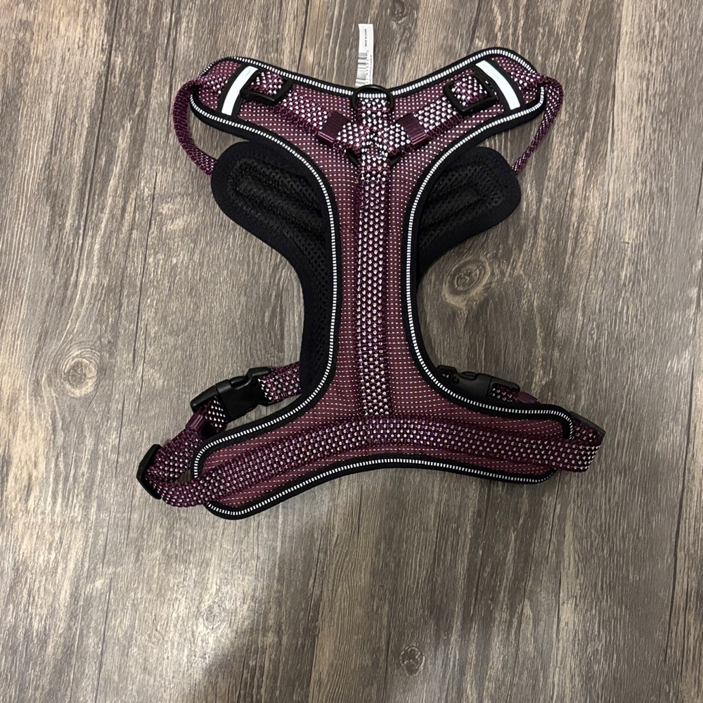 Head Dog Harness - Black and Purple